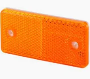 Reflector 766-A R Rinde Rectangular Ambar